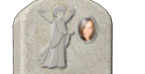 Entwurf Kindergrabmal Motiv „Engel“