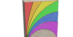 Entwurf Kindergrabmal Motiv „Regenbogen“